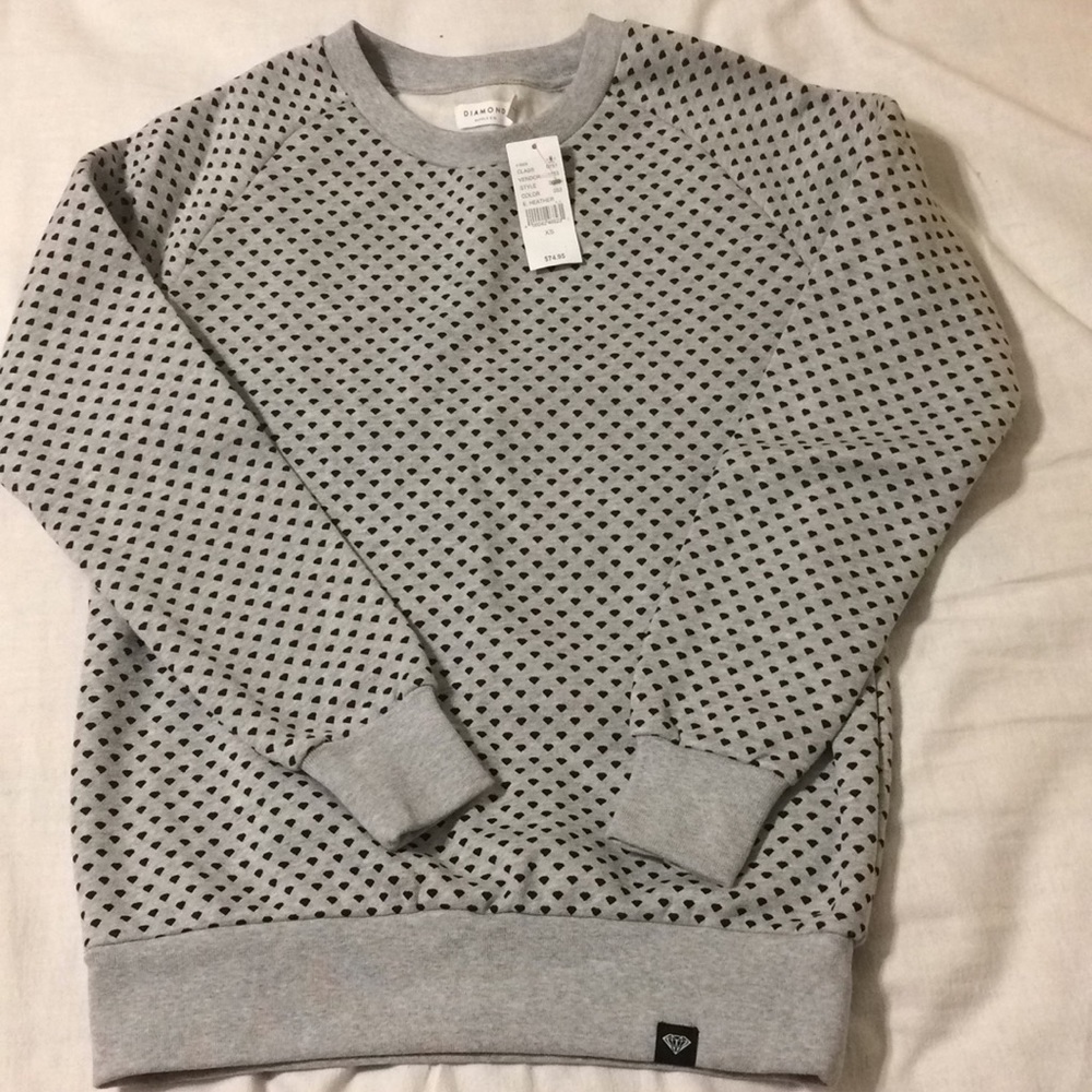 Diamond Supply Sweat Shirt Womens size XS